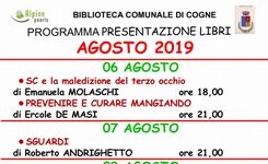 Presentazione libri - Cogne - Valle d'Aosta