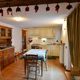 Kitchen of the apartment Margherita in Cogne