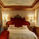 Romantic room of Miramonti hotel in Cogne