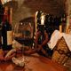 Wine cellar of La Madonnina del Gran Paradiso restaurant in Cogne