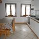 Kitchen of the apartment Casa Bibois 8 in Cogne